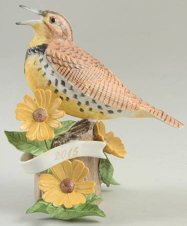 Annual Garden Birds 2015-Western Meadowlark - Boxed