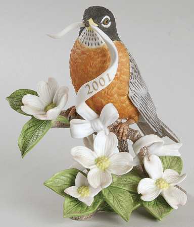 Annual Garden Birds 2001-Robin - Boxed