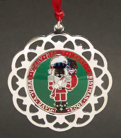 Sterling Ornaments Nutcracker-Disc - With Box