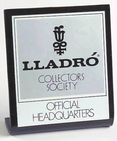 Advertisng Signs Lladro Coll Society, Off Headquarters - Plastic Advertising Signs