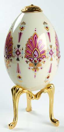 China Treasures Egg Ruby - Boxed