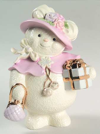 Ivory Snowman Collection Snowy Visitor - Boxed