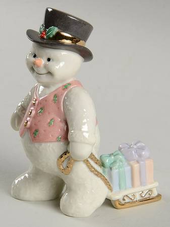 Ivory Snowman Collection Snowy Gift Express - Boxed