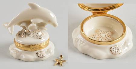Dolphin Treasure Box Collection Seascape - Boxed