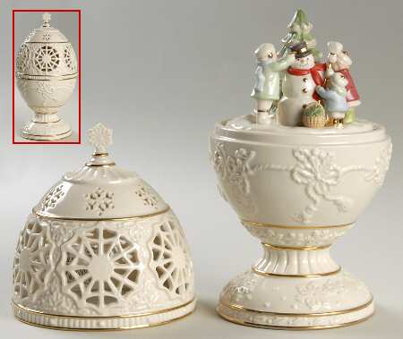 Annual Musical Egg Winter Egg-"Silent Night" - Boxed