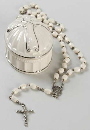 Treasure Boxes Rosary Beads Jewelry Box - Boxed