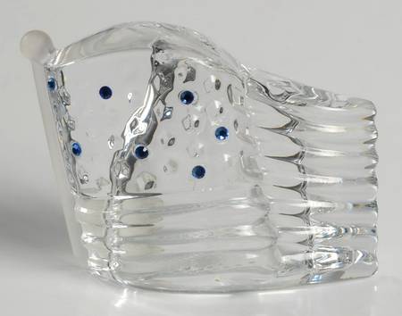 Lenox Crystal Salt & Pepper Sets Star Spangled-Single - No Box