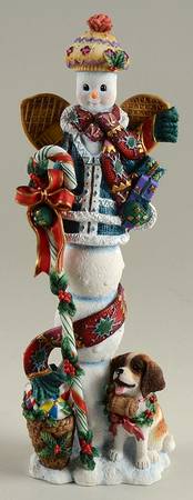 Pencil Snowman Collection Winter Stroll - With Box