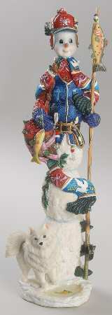 Pencil Snowman Collection Winter Catch - Boxed