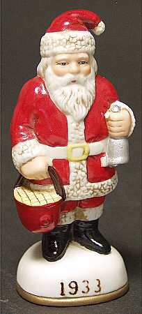 Memories of Santa Sidewalk Santa - Boxed