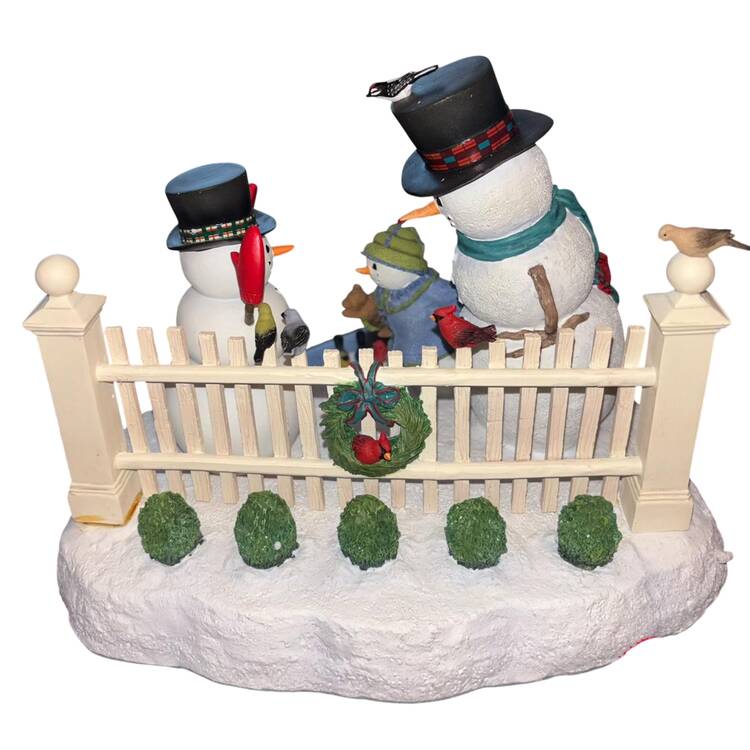 Lynn Bywaters Snowman Collection Curious Encounter - Boxed
