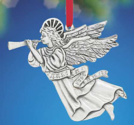 Lenox Metal Ornaments Hark! The Herald Angels Sing - Boxed