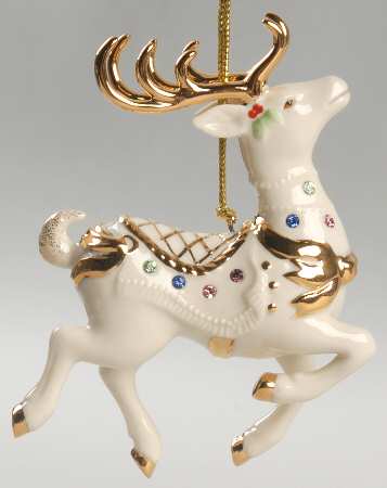 Holiday Gems Annual Collection Jeweled Reindeer - Boxed