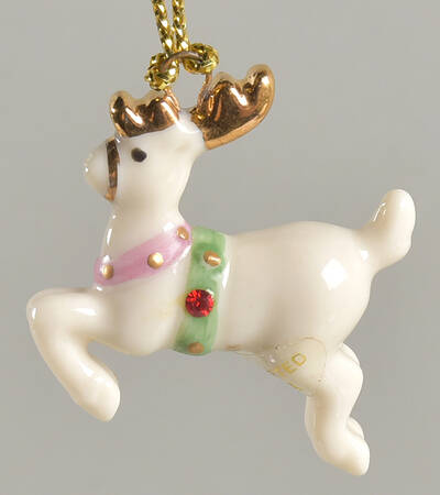 Jeweled Advent Ornament Calendar Reindeer - No Box