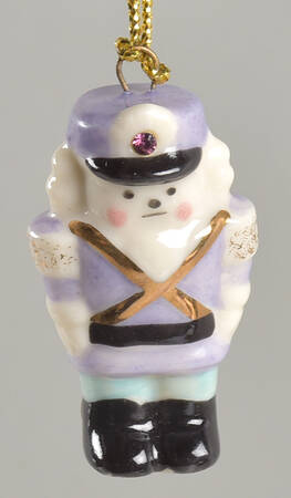 Jeweled Advent Ornament Calendar Nutcracker - No Box