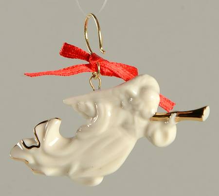 Holiday Delights Tree Angel With Horn - No Box