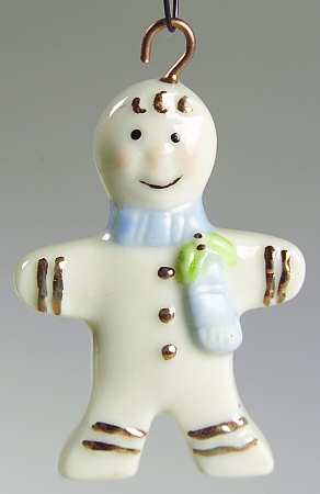 Lenox Christmas Tree Gingerbread Ornament - No Box