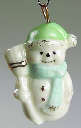 Lenox Christmas Tree Snowman Ornament - No Box