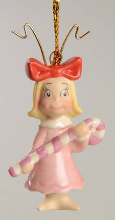 How the Grinch Stole Christmas Cindy Lou With Candy Cane - No Box