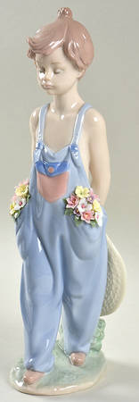 Lladro Collector Society Figurines Pocket Full Of Wishes-1997 - Boxed