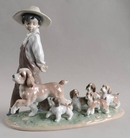 Lladro Collector Society Figurines My Little Explorers-2003 - Boxed