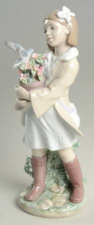 Lladro Collector Society Figurines Morning Melodies-2008 - Boxed