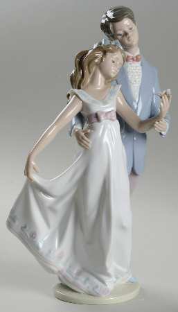 Lladro Collector Society Figurines Now And Forever-10 Year Member Gift - With Box