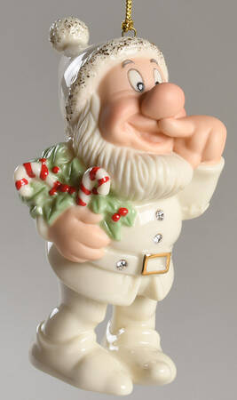 Snow White Jeweled Ornaments Sneezy's Sweet Christmas - Boxed