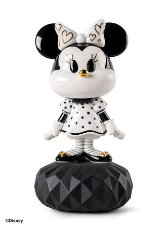 Disney Minnie Mouse - Black & White - Boxed