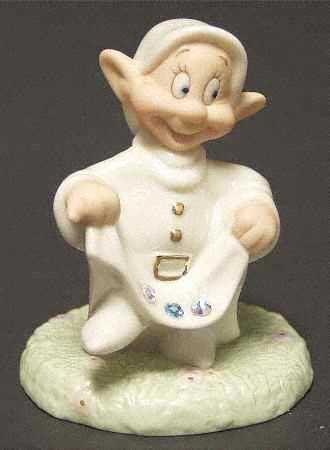 Snow White Miniature Collection Dopey's Dance Of Joy - Boxed