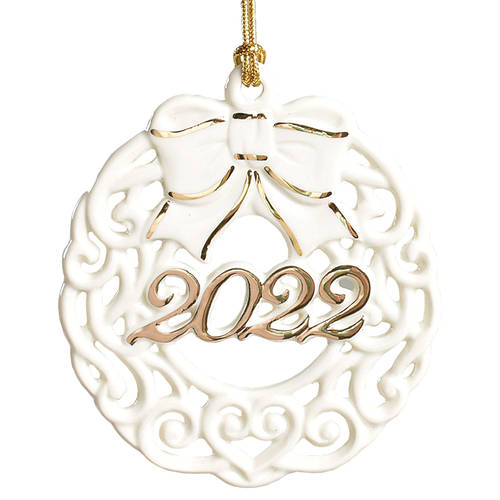 A Year To Remember Ornament 2022-Wreath - Boxed