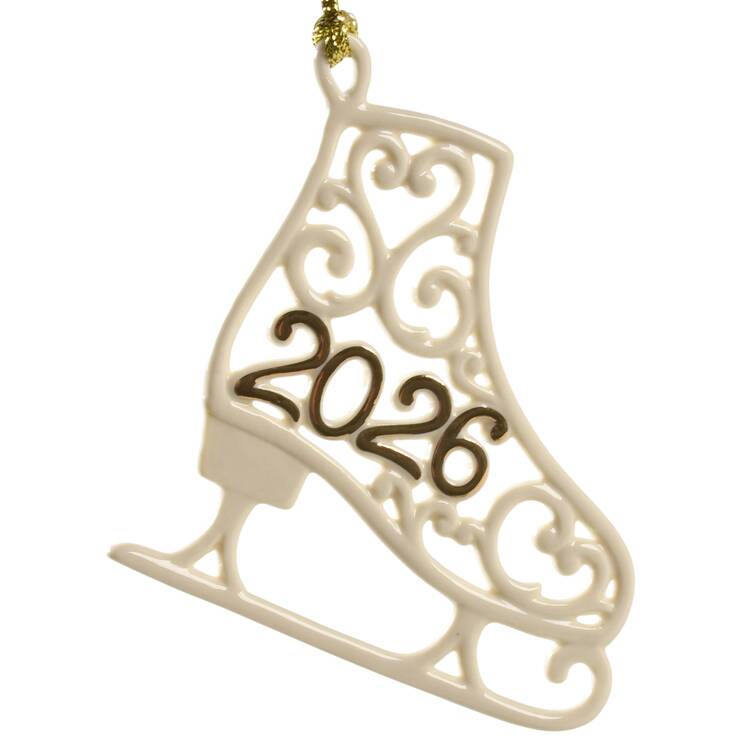 A Year To Remember Ornament 2026-Skate - Boxed
