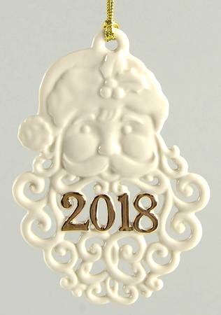 A Year To Remember Ornament 2018-Santa - Boxed
