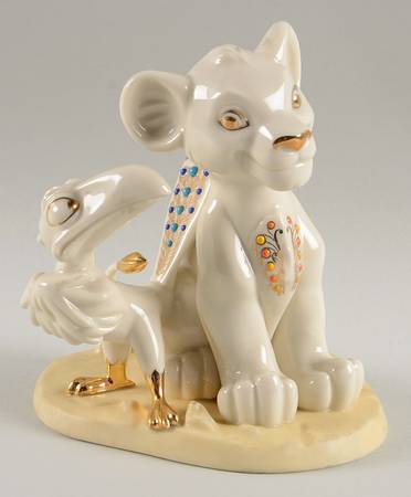 China Jewels-Disney Collection Simba & Zazu - Boxed