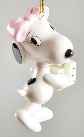Whimsical Snoopy Ornaments Belle's Christmas Surprise - Boxed