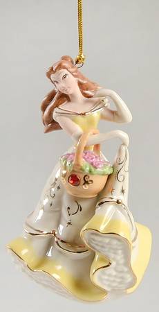 Beauty & the Beast Ornaments Princess Belle - Boxed