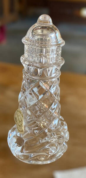 Crystal Lighthouses Light At Crystal Point-Figurine - Boxed