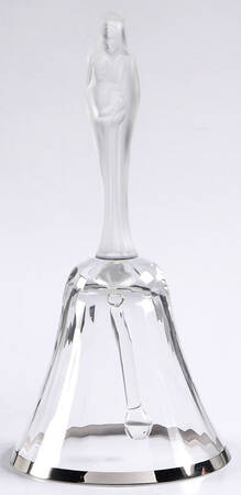 Crystal Christmas Bell The Holy Family - Boxed