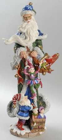 Annual Pencil Santas Santa's Marionettes - Boxed