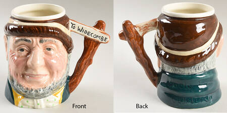 Character Jug Uncle Tom-Small - No Box