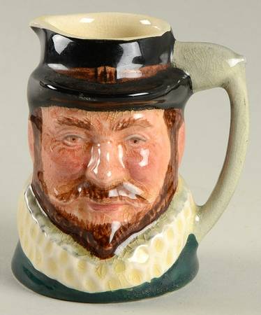 Character Jug Sir Walter Raleigh - No Box