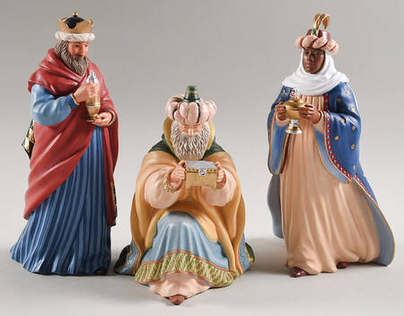 Miracle in Bethlehem Three Kings-Boxed Set Of 3 - Boxed