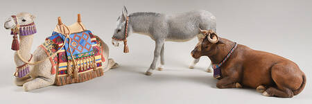 Miracle in Bethlehem Animals-Set Of 3 - Boxed