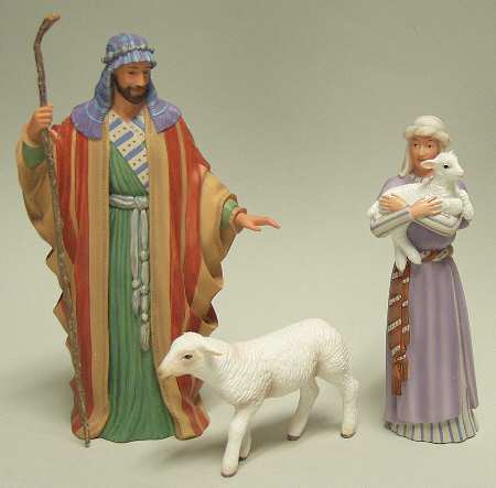 Miracle in Bethlehem Shepherds-Set Of 3 - Boxed
