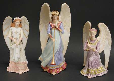 Miracle in Bethlehem Angels-Set Of 3 - Boxed