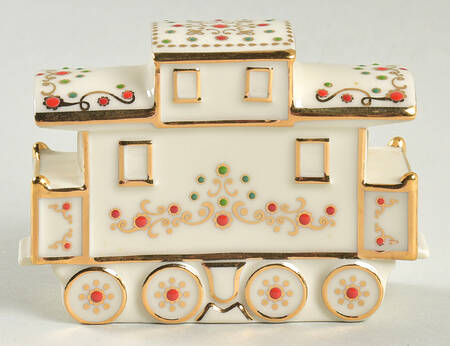 Mistletoe Park Village Train-Caboose - No Box