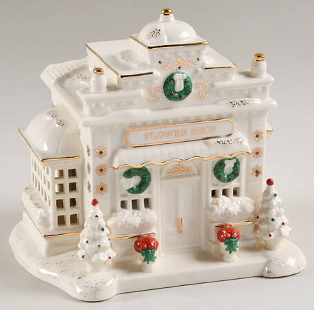 Mistletoe Park Village Flower Shop - Boxed