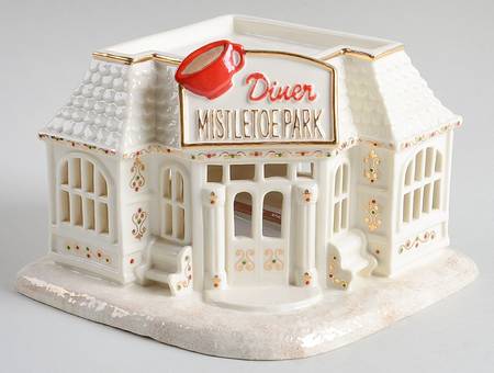Mistletoe Park Village Mistletoe Park Diner - Boxed
