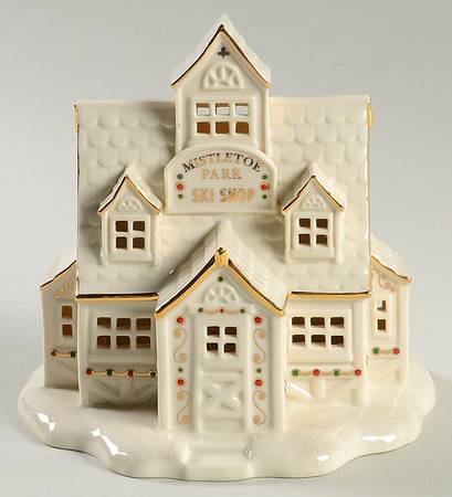 Mistletoe Park Village Mistletoe Park Ski Shop - Boxed