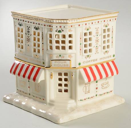 Mistletoe Park Village Coffee Shop - With Box